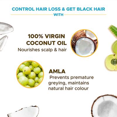 Coco Soul Amla Hair Oil With Extra Virgin Coconut Oil - Makers Of Parachute Advansed 200 ml - Hair Oils
