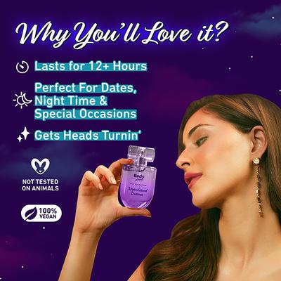 Plum BodyLovin' Moonkissed Drama Eau De Parfum - Long Lasting Floral Musky Perfume 50 ml - Women Perfumes (Edt/Edp)