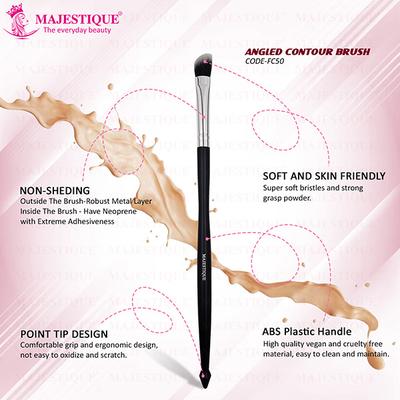 Majestique Angled Contour Makeup Brush Face Perfect Beauty Tools Professional Brush For Salon And Home Use 1's - Face Brush