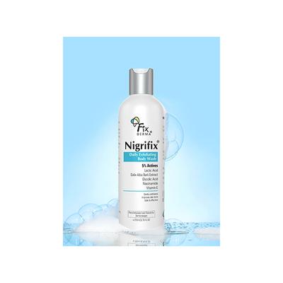 Fixderma Nigrifix Exfoliating Body Wash With Niacinamide Acid Gentle Shower Gel Women & Men 200 ml - Shower Gels & Body Wash