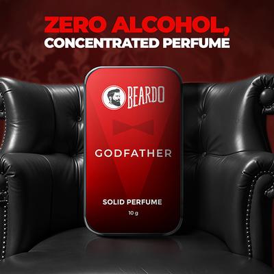 Beardo Godfather Solid Perfume 10 gm - Men Perfumes (Edt/Edp)