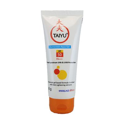 Taiyu Spf50 Pa+++ Sunscreen Aqua Gel(Topical) 60gm - Sunscreen Preparations-Emo
