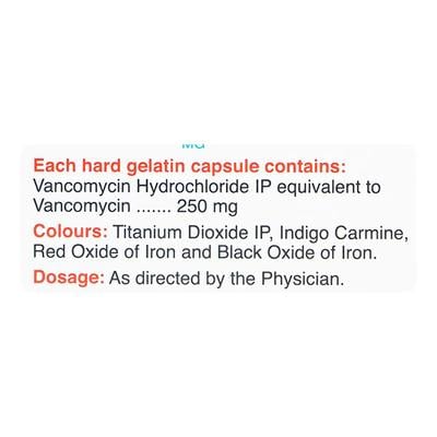 Vanlid 250mg Capsule 10'S - Bacterial Infections-OAB