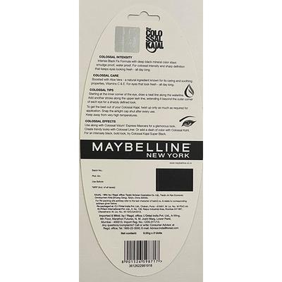 Maybelline New York Colossal Kajal - Pack of 2 1's - Kajal & Kohls