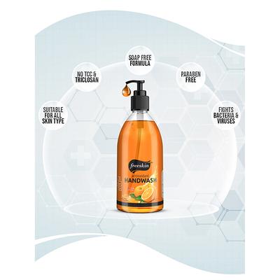 Freeskin Orange Scented Hand Wash 500 ml - Hand Wash & Soaps