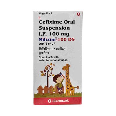 Milixim 100 DS Dry Syrup 30ml - Bacterial Infections-Cep