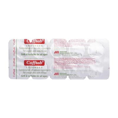 Cofftab Lozenges 10'S - Sore Throat Lozenges