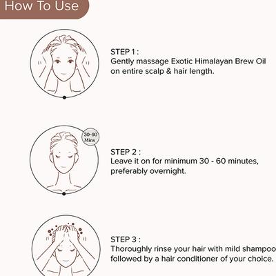 Dromen & Co Exotic Himalayan Brew Oil 250 ml - Hair Oils