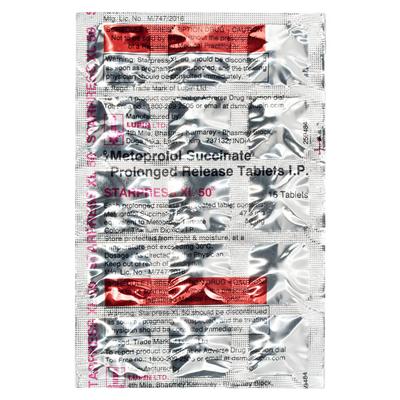 Starpress XL 50mg Tablet 15'S - Hypertension-Bet