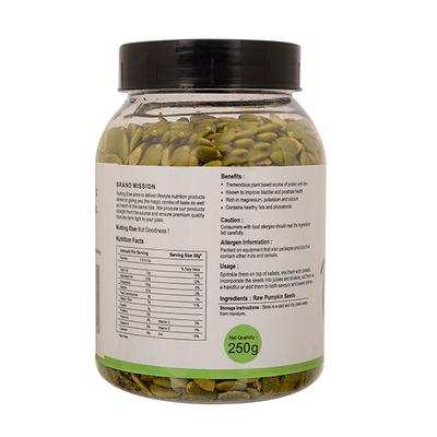 Nutting Else Raw Pumpkin Seeds 250 gm - Nutritional Bars