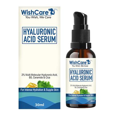 WishCare 2% Hyaluronic Acid Serum With Cica Ceramide & B5 30 ml - Face Serum