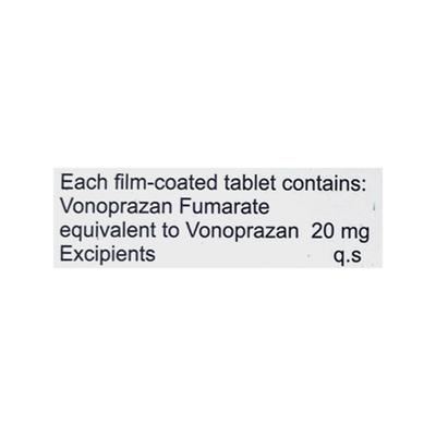 VONACID 20 Tablet 10's - H.Pylori Infection