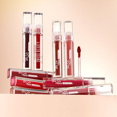 Swiss Beauty Stay On Matte Liquid Lipstick-Rich Berry 2 gm - Liquid Lipsticks