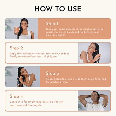 Fix My Curls Moisture Melt Deep Conditioning Hair Mask with Maracuja Oil, Banana Extract and Shea Butter 150 gm - Hair Sets & Kits