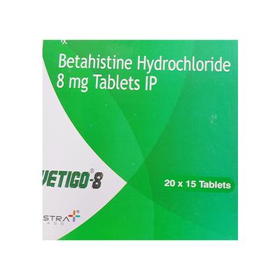 VETIGO 8 Tablet 15's - Allergies-Ant