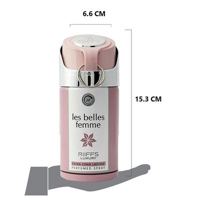 RiiFFS Luxury Les Belles Femme Body Spray for Women 250 ml - Women Perfumes (Edt/Edp)