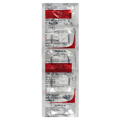 Tambac O Tablet 10'S - Bacterial Infections-Cep