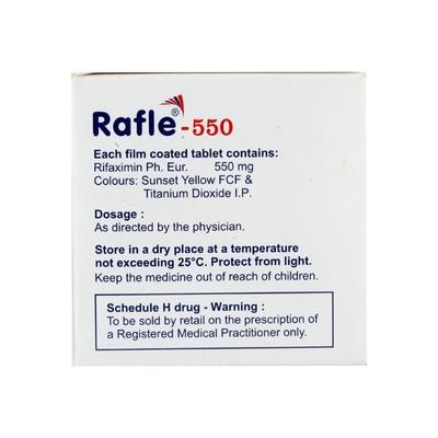 Rafle 550mg Tablet 10'S - Bacterial Infections-OAB