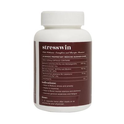 Ayurvedant Stresswin Capsules 60's - Pure Herbs