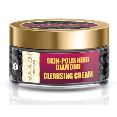 Vaadi Herbals Skin-Polishing Diamond Cleansing Cream 50 gm - Face Creams