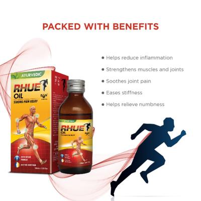 Ban Labs Rhue Strong Pain Relief Oil 100 ml - Speciality Medicines