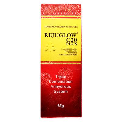 REJUGLOW C20 PLUS Gel 15gm - Dry Skin-Emo