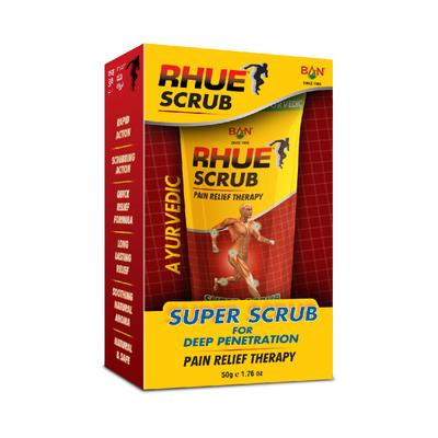 Ban Labs Rhue Pain Relief Therapy Scrub - Super Scrub 50 g - Speciality Medicines