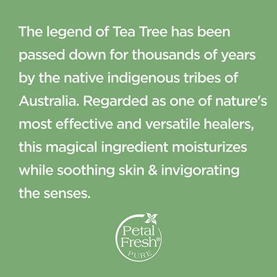 Petal Fresh Purifying Tea Tree Bath and Shower Gel 475 ml - Shower Gels & Body Wash