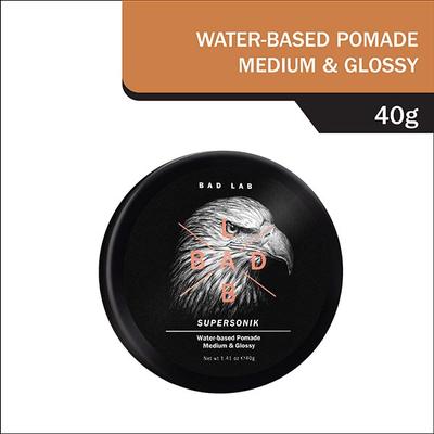 Bad Lab Supersonik Water-Based Pomade (Medium & Glossy) 40 gm - Pomades