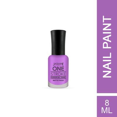 Jaquline USA One Stroke Premium Nail Enamel Voila Violet J30 8 ml - Nail Polish