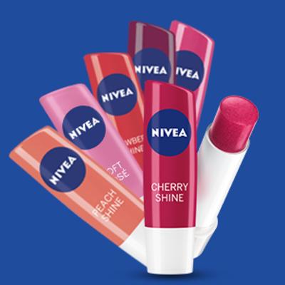 NIVEA LIP BALM PINK GUVAVA SHINE 4.8 gm - Lip Balms