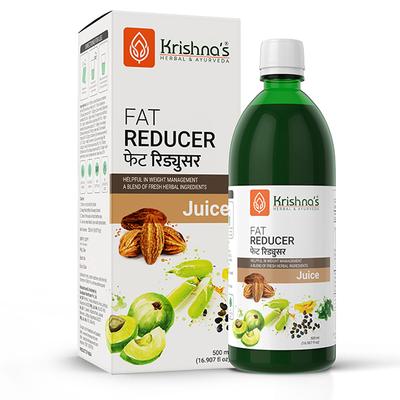 Krishna's Herbal & Ayurveda Fat Reducer Juice 500 ml - Ayurvedic Juices