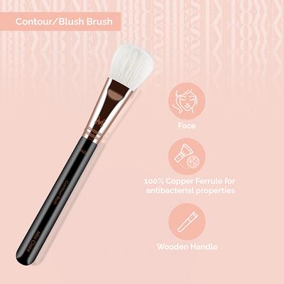 Miss Claire M22 - Contour/Blush Brush (Rose Gold) 1's - Face Brush