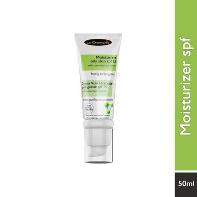 La Cremerie Moisturiser Oily Skin Face Cream SPF 15 50 ml - Face Moisturizers