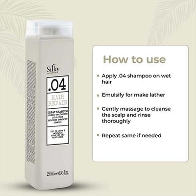 Silky Technobasics .04 Hair Repair Conditioning Bath 250 ml - Shampoos