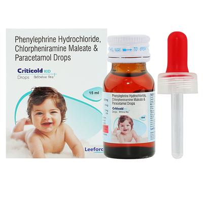 CRITICOLD KID Drops 15ml - Cough And Cold-Cou