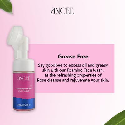 Ancel Himalayan Rose Foaming Face Wash 100 ml - Face Washes