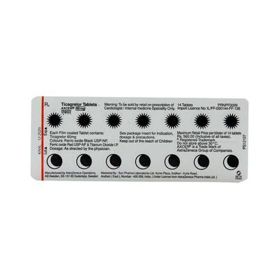 Axcer 60mg Tablet 14'S - Blood Clot-Ant