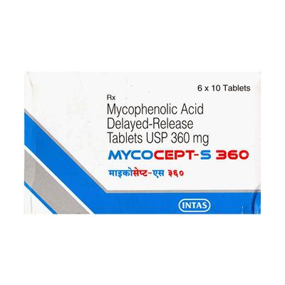 MYCOCEPT S 360 Tablet 10's - Auto Immune Disease-Imm
