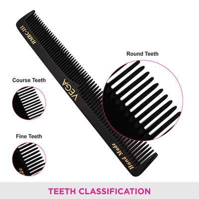 Vega General Grooming Hair Comb for Men and Women, VC2HMBC-111 2's - Hair Combs
