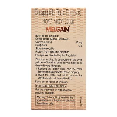 Melgain Lotion 10ml - Vitiligo