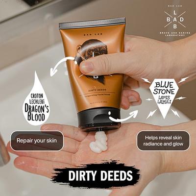 Bad Lab Dirty Deeds Facial Scrub 100 ml - Face Wash & Cleansers