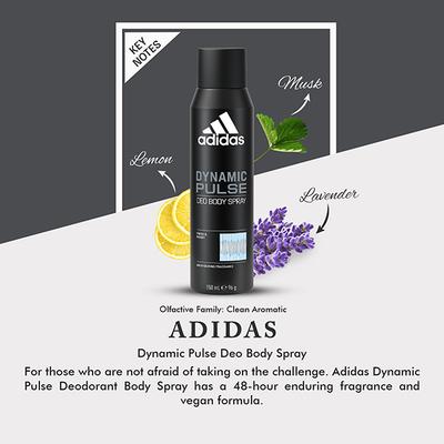 Adidas Dynamic Pulse Deodorant Set 150ml 3's - Men Deodorants/Roll-Ons