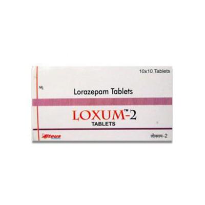 LOXUM 2mg Tablet 10's - Epilepsy/Convulsion-Ant