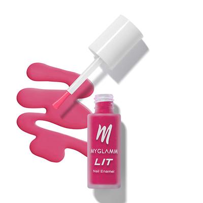Myglamm Lit Matte Nail Enamel - Banger 7 ML - Nail Polish