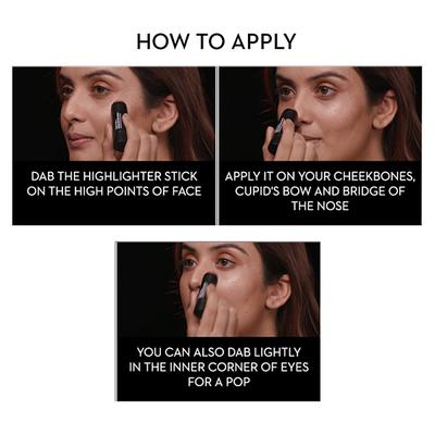 SUGAR Cosmetics Face Fwd Highlighter Stick - 02 Royal Rose (Rosey Taupe) 7.5 gm - Highlighters & Illuminators