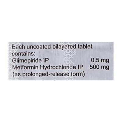 FPGLI M 0.5 Tablet 15's - Diabetes-Ant