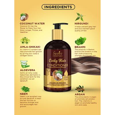 Spantra Curly Hair Conditioner 300 ml - Conditioners