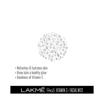 27633 - Lakme 9 to 5 Vit C+ Facial Mist 100 ml - Make Up Removers