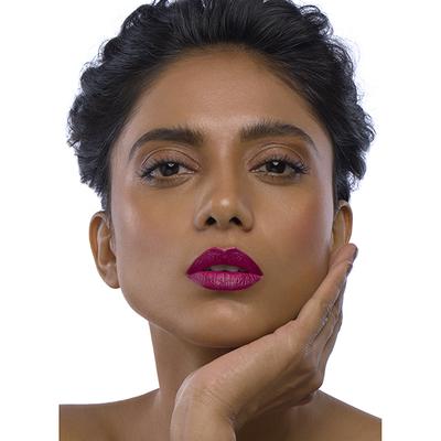 SUGAR Cosmetics Plush Crush Creme Crayon Lipstick - 03 Violet Vixen (Warm Purple with hints of pink) 1.8 gm - Lip Crayons